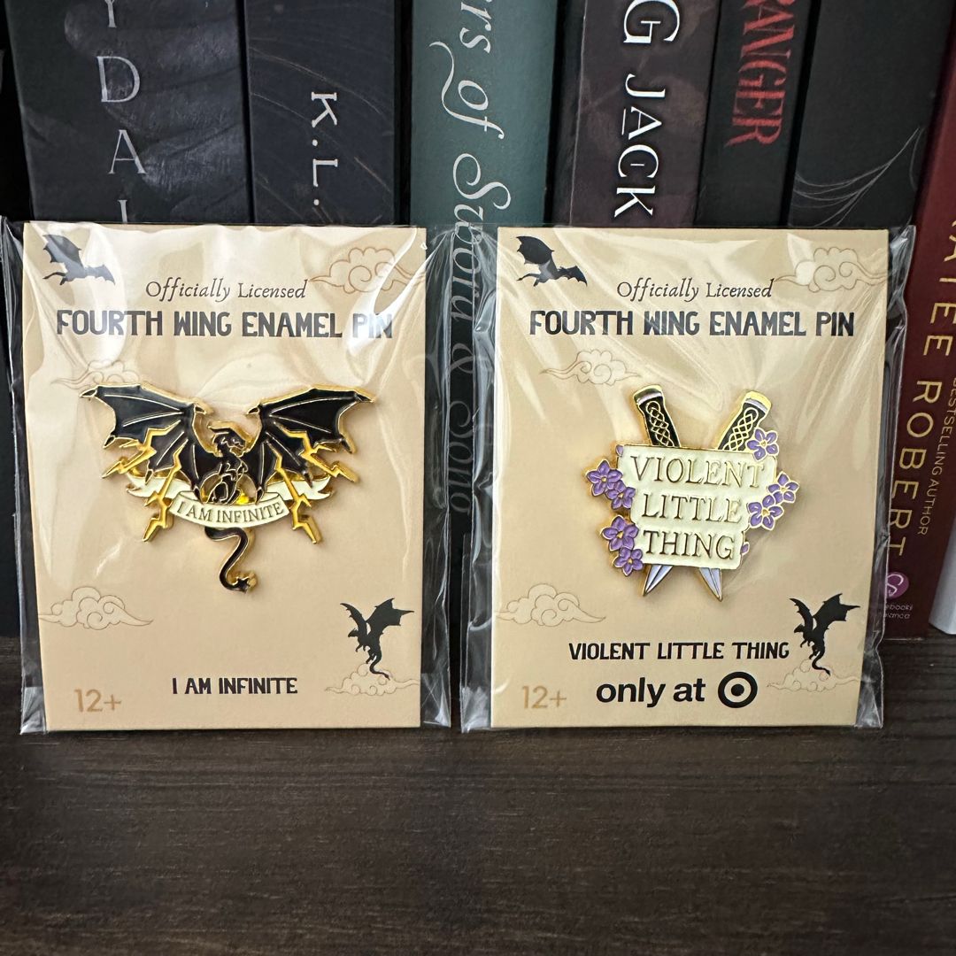 Fourth Wing Enamel Pins