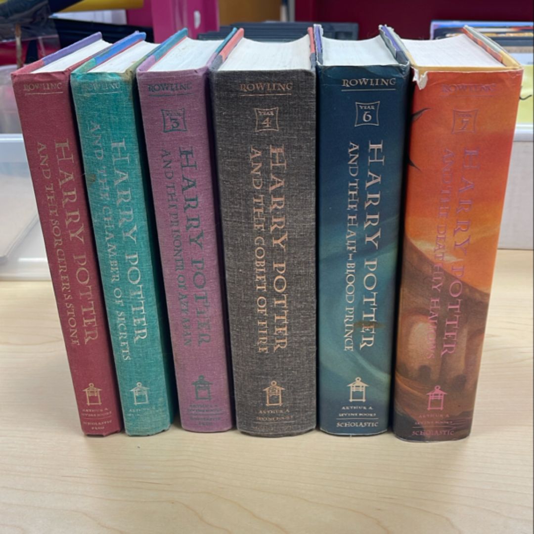 Harry Potter First Edition 6-Book Bundle