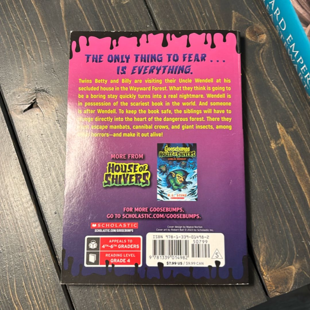 Scariest. Book. Ever. (Goosebumps House of Shivers #1)