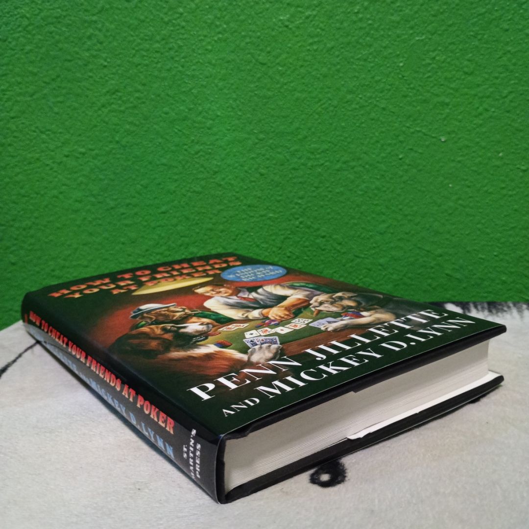 How to Cheat Your Friends at Poker - First Edition (Printing 1)