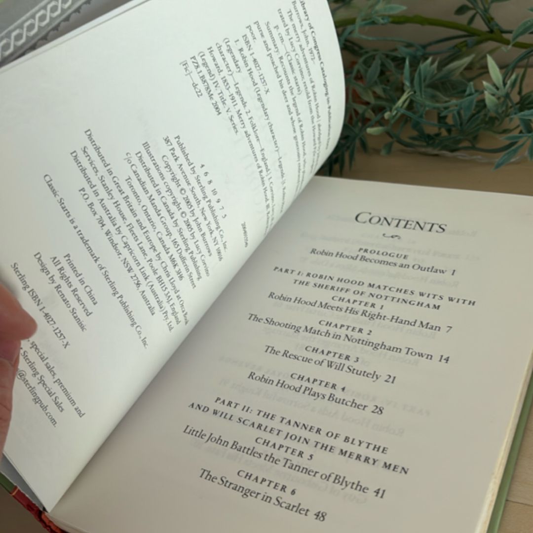 Classic Starts®: the Adventures of Robin Hood