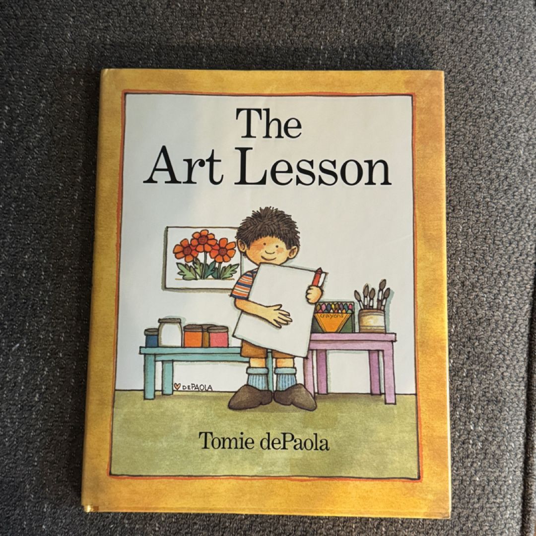 The Art Lesson *Rare, signed, first edition 