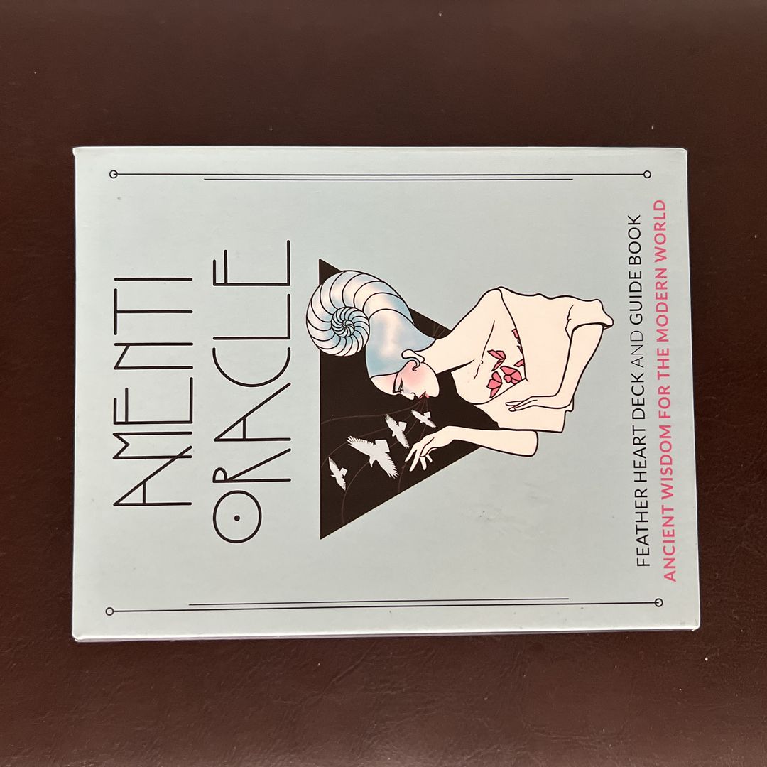 Amenti Oracle Feather Heart Deck and Guide Book