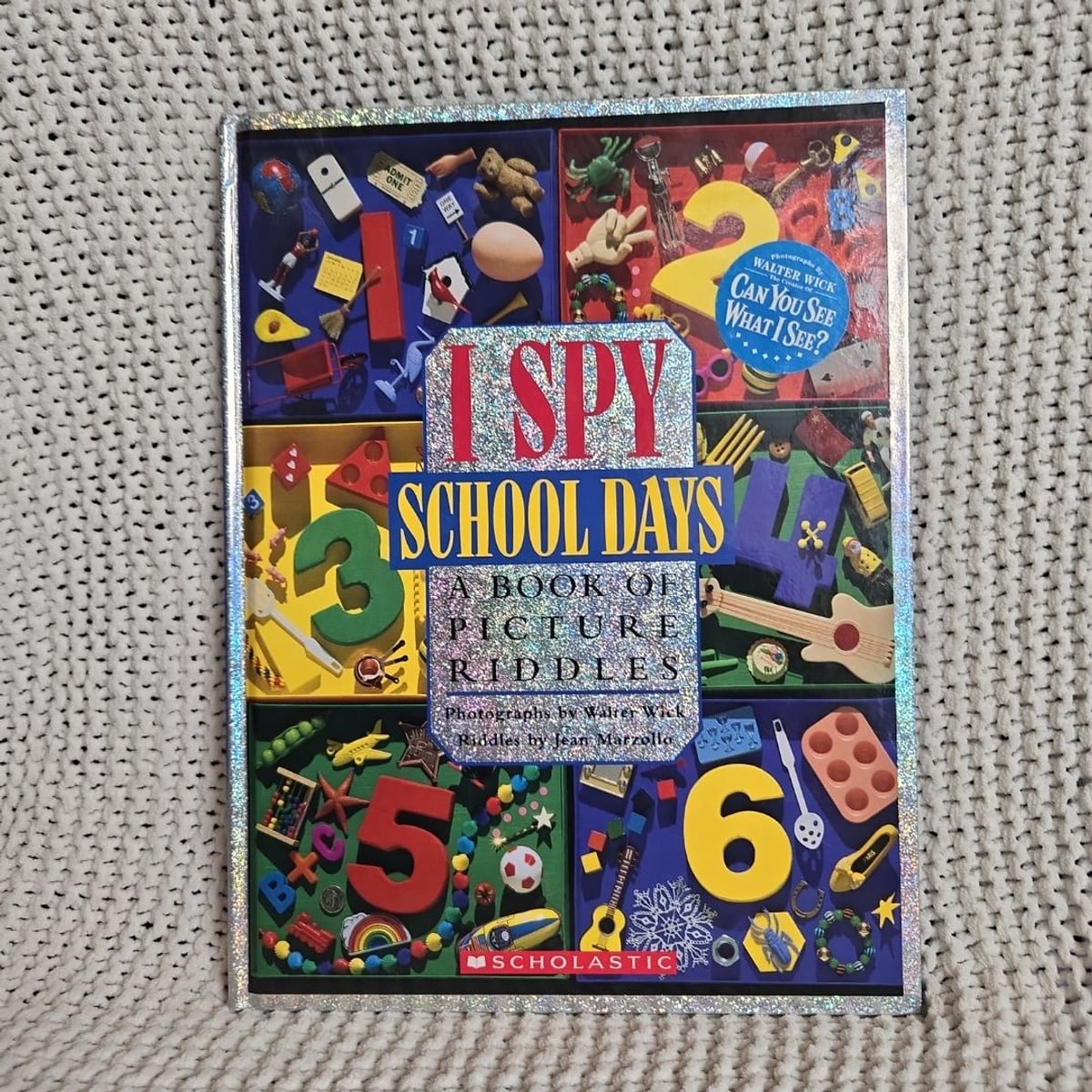 I Spy A to Z: A Book of Picture Riddles by Jean Marzollo, Hardcover