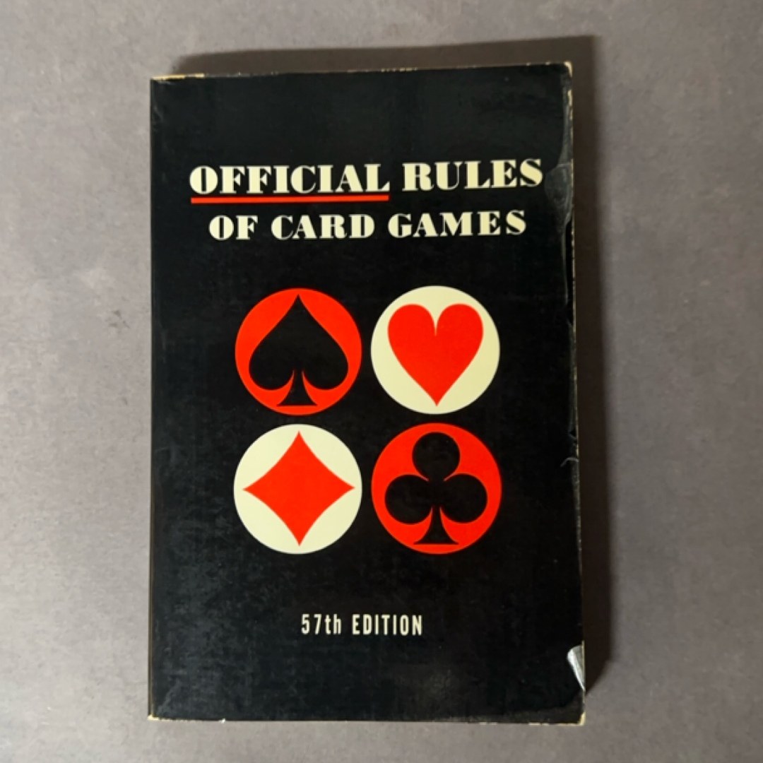 Official Rules of Card Games