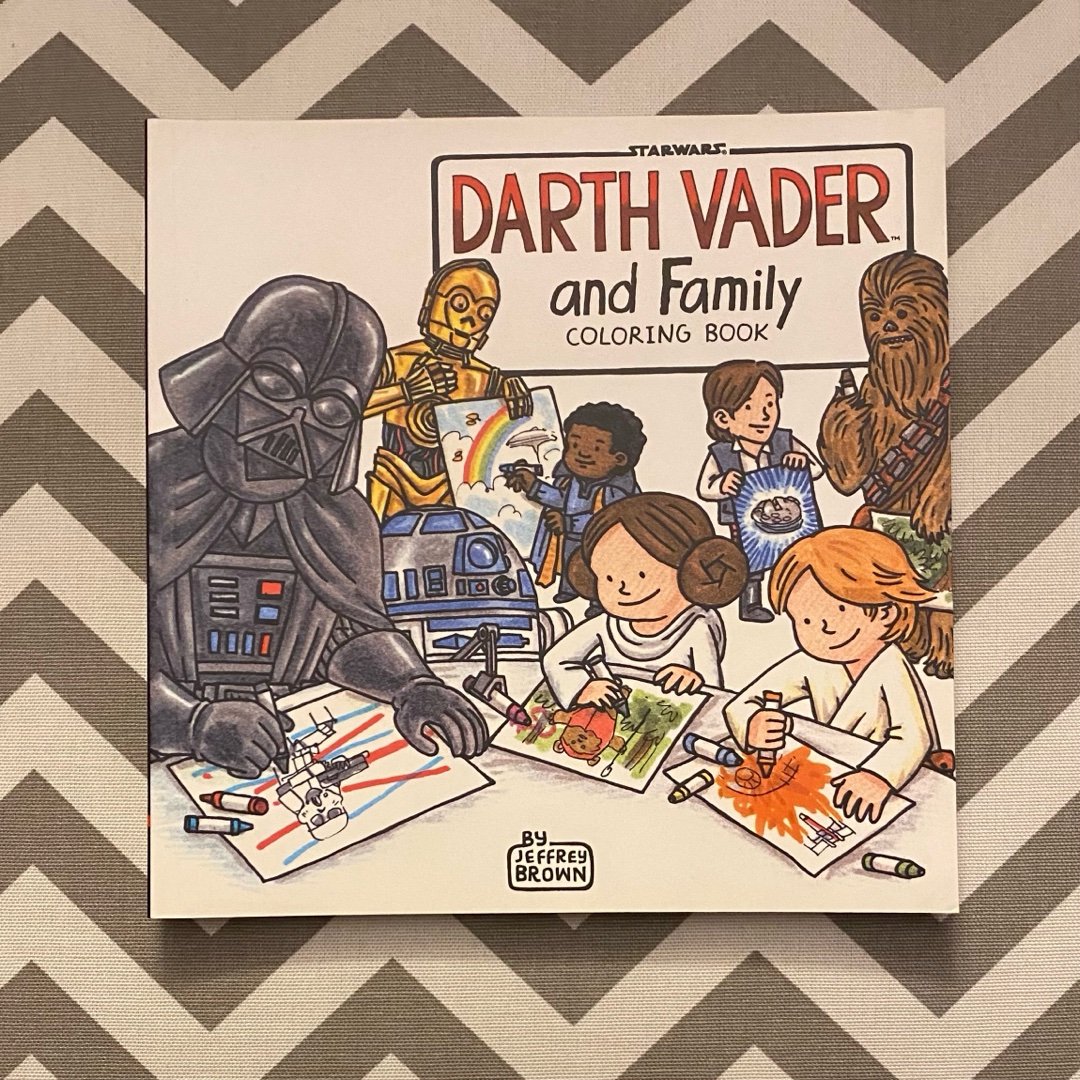 Darth Vader and Family Coloring Book