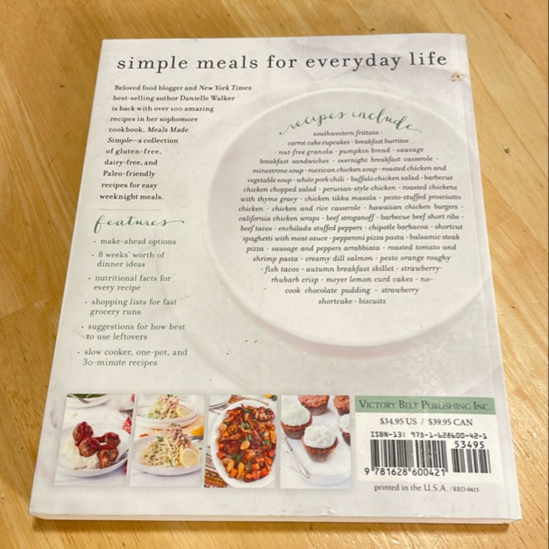 Danielle Walker's Against All Grain: Meals Made Simple