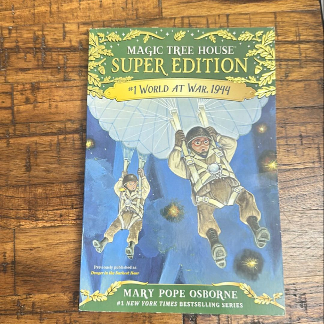 NEW! Magic Tree House #1 World at War 1944