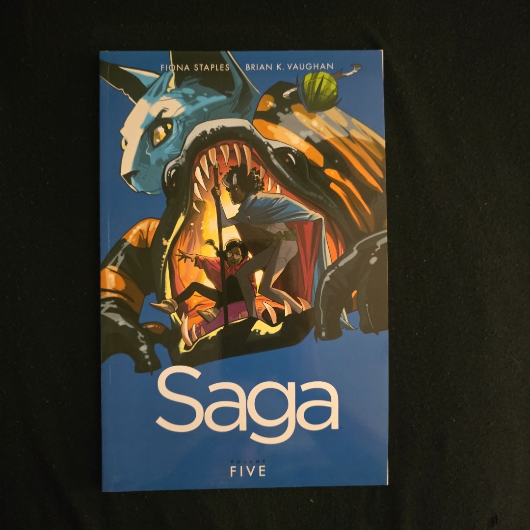 Saga Volumes 1-9 