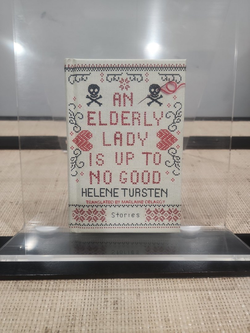 An Elderly Lady Is up to No Good