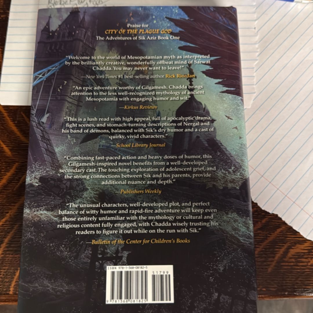 Rick Riordan Presents Fury of the Dragon Goddess (the Adventures of Sik Aziz Book 2)