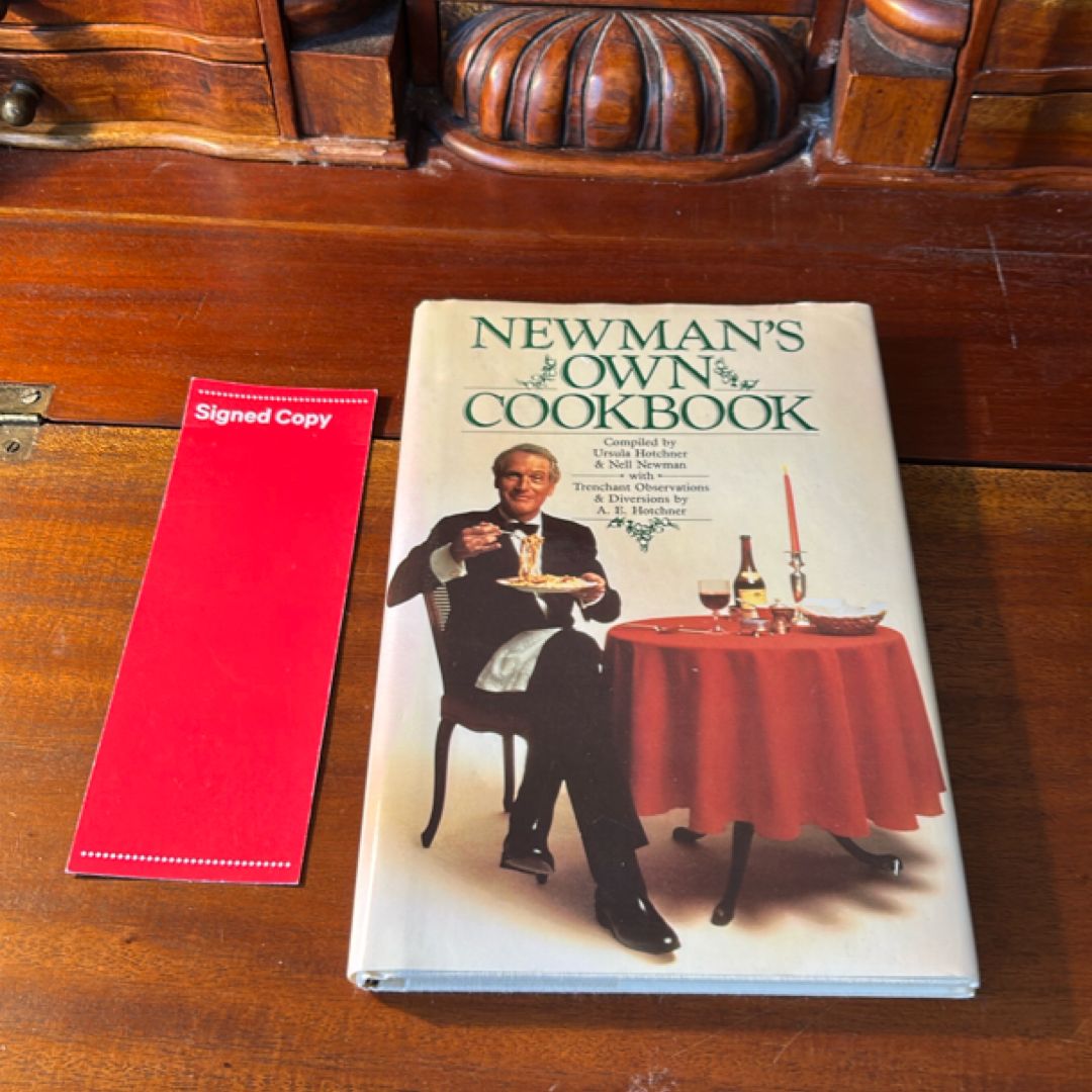 Newman’s own Cookbook ( Signed 1985)