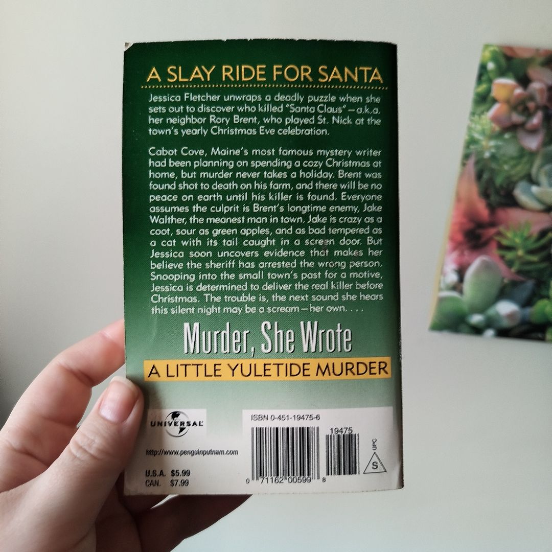Murder, She Wrote: a Little Yuletide Murder