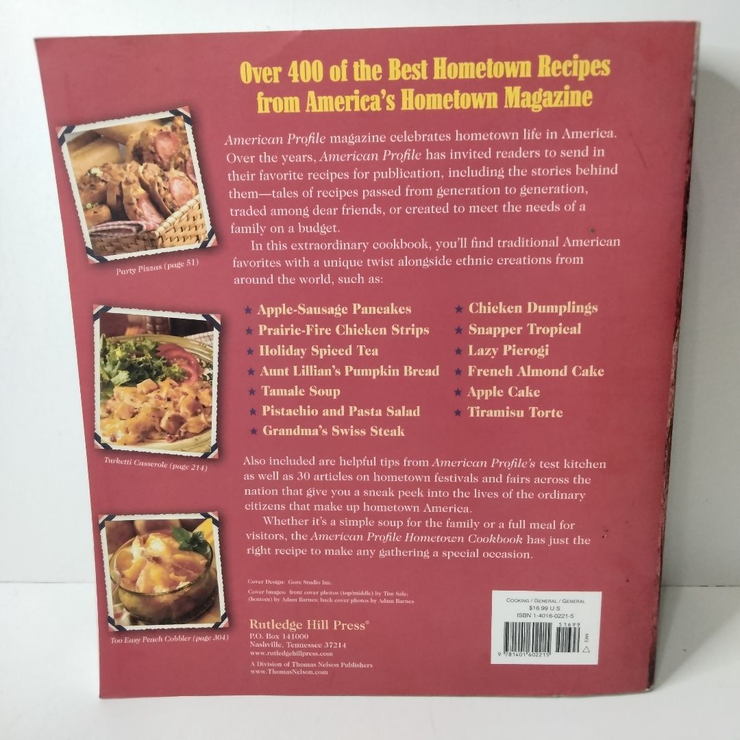 American Profile Hometown Cookbook