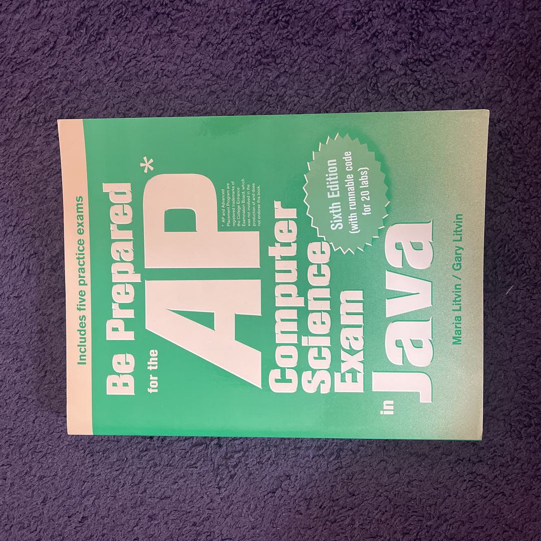 Be Prepared for the AP Computer Science Exam in Java by Maria Litvin ...
