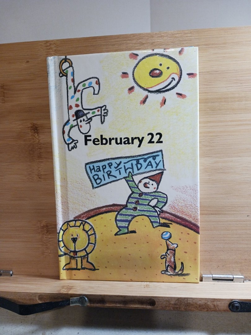 February 22. Happy Birthday. P234