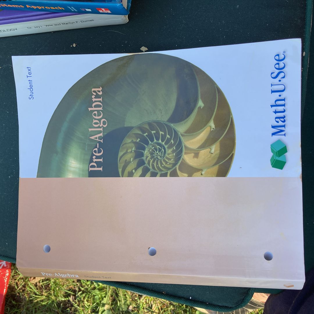 Pre-Algebra Student Text