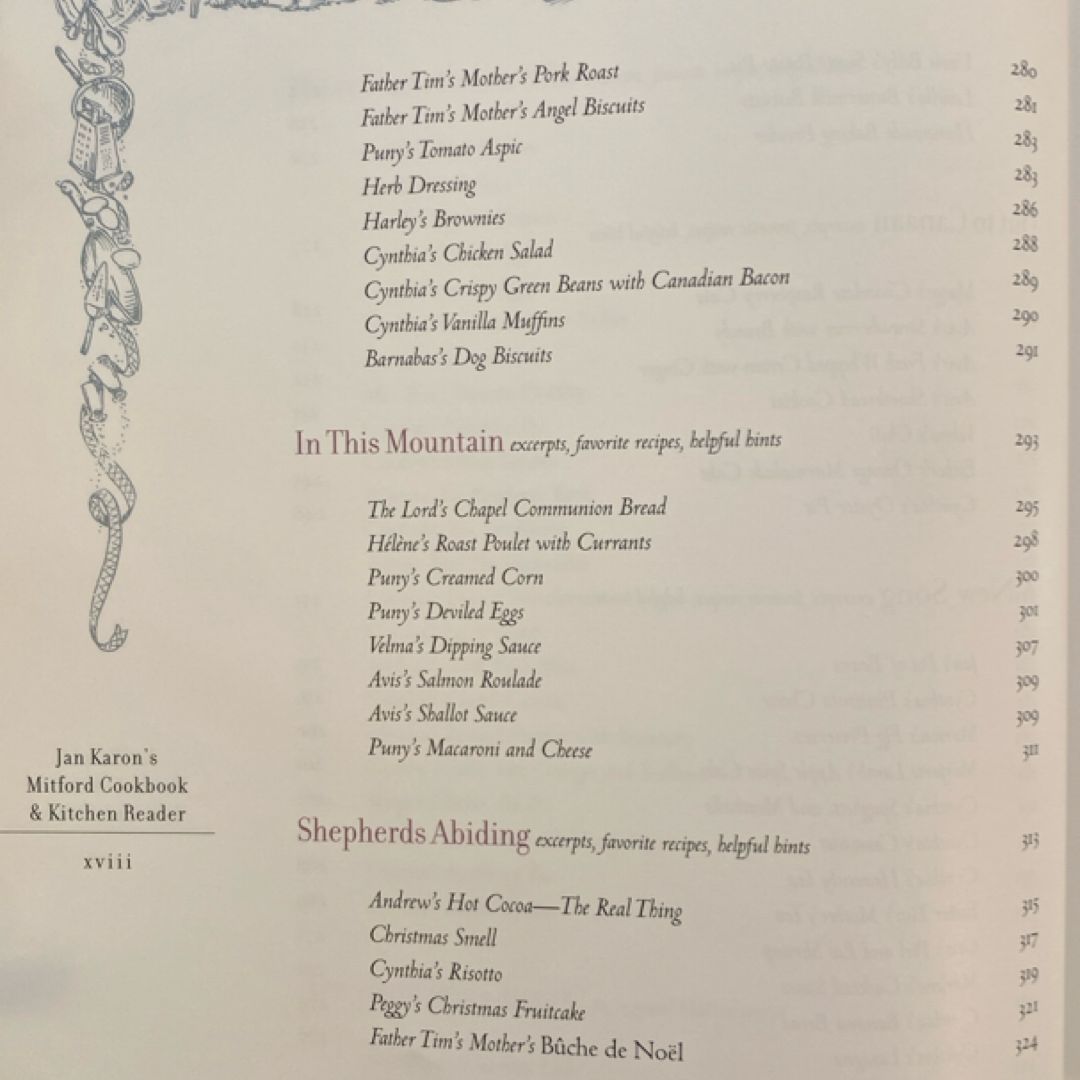 Mitford Cookbook and Kitchen Reader