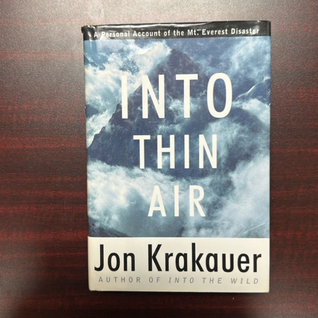 Into Thin Air