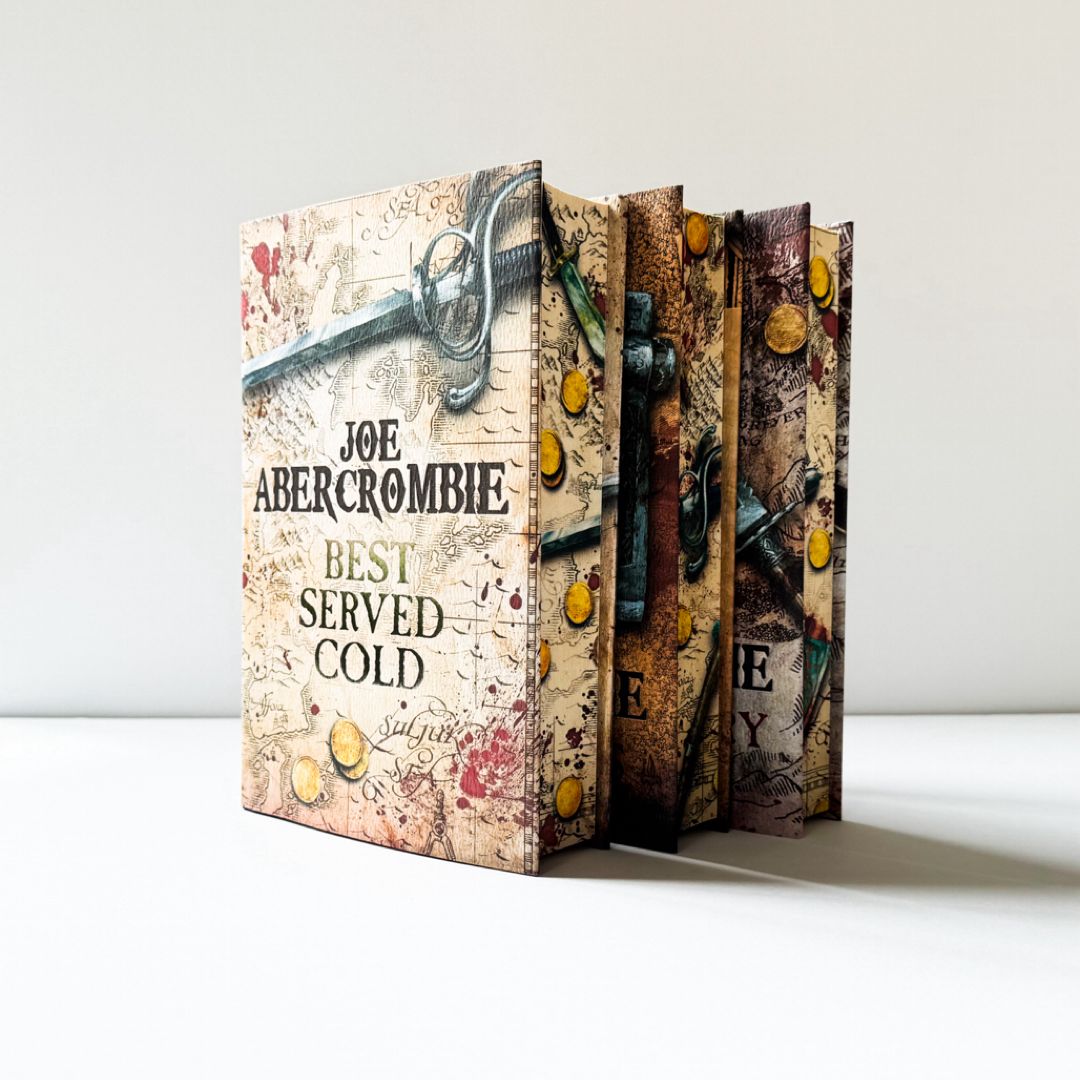 The Great Leveller Trilogy, Best Served Cold, The Heroes, Red Country (SIGNED and NUMBERED The Broken Binding Exclusive Editions)