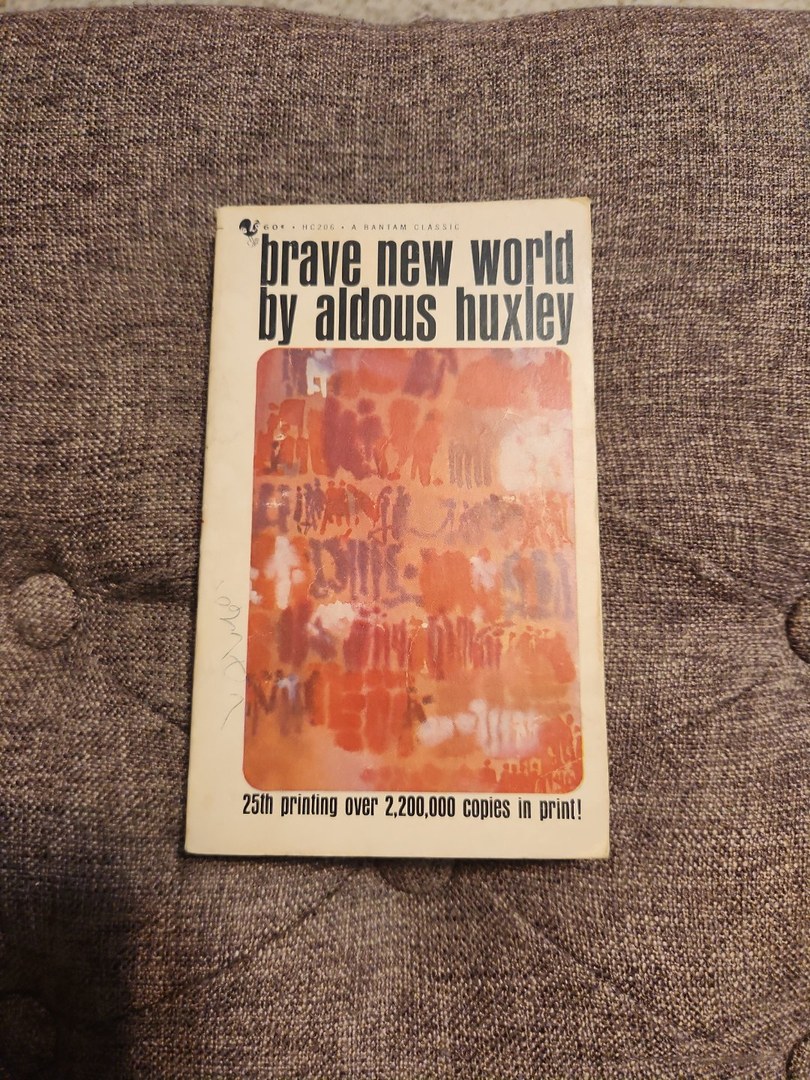 Brave New World (1962 Bantam Classic, HC206) Paperback Book