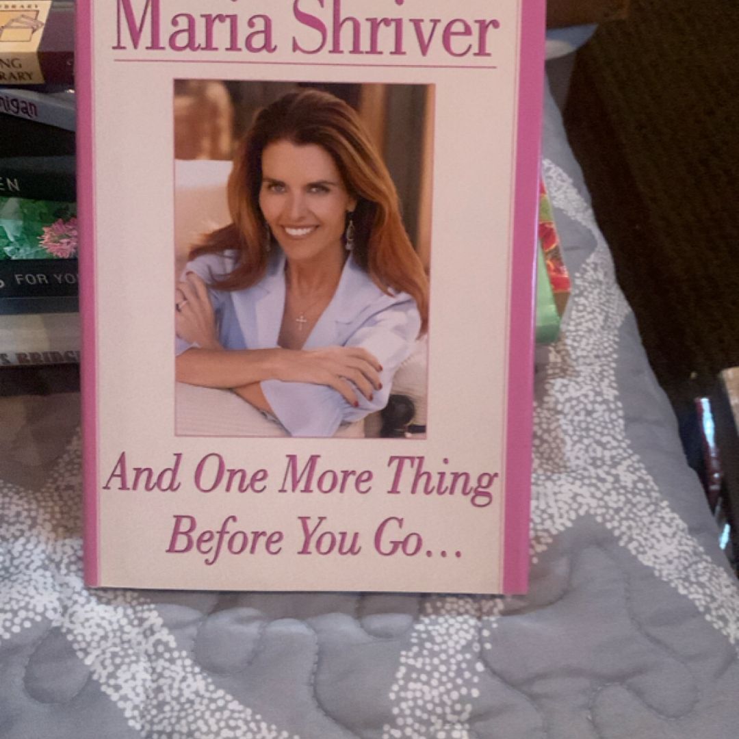 And One More Thing Before You Go...