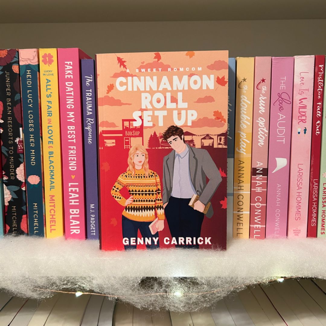 Signed Cinnamon Roll Set Up