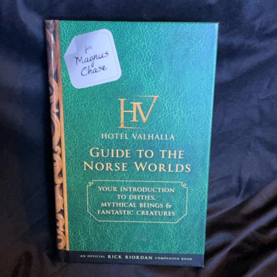 For Magnus Chase: Hotel Valhalla Guide to the Norse Worlds (an Official Rick Riordan Companion Book)