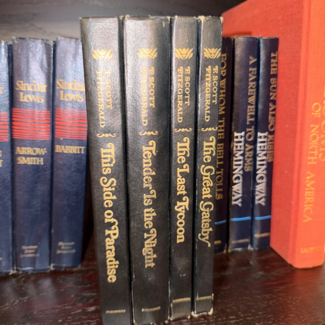 F SCOTT FITZGERALD HC SET