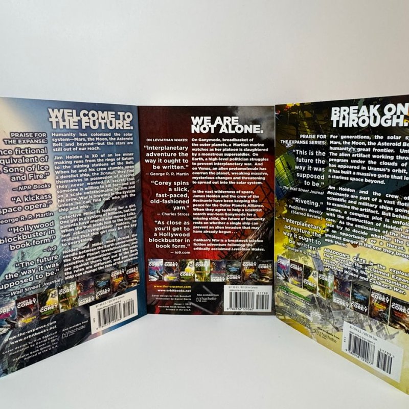 The Expanse Boxed Set: Leviathan Wakes, Caliban's War and Abaddon's Gate