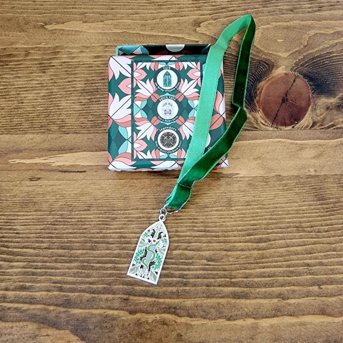 Bookish Box Bridge Kingdom Leadlight Bookmark | PangoBooks