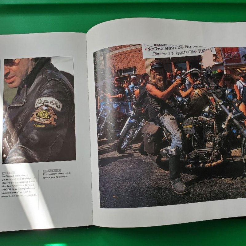 Rolling Thunder The Harley-Davidson Legend 1992 Hardcover Book