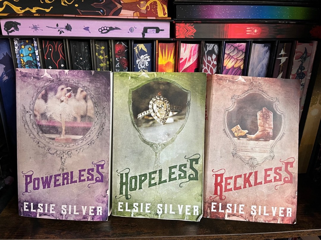 Elsie Silver's "The Reckless Trilogy" (3 books) OOP OG Covers