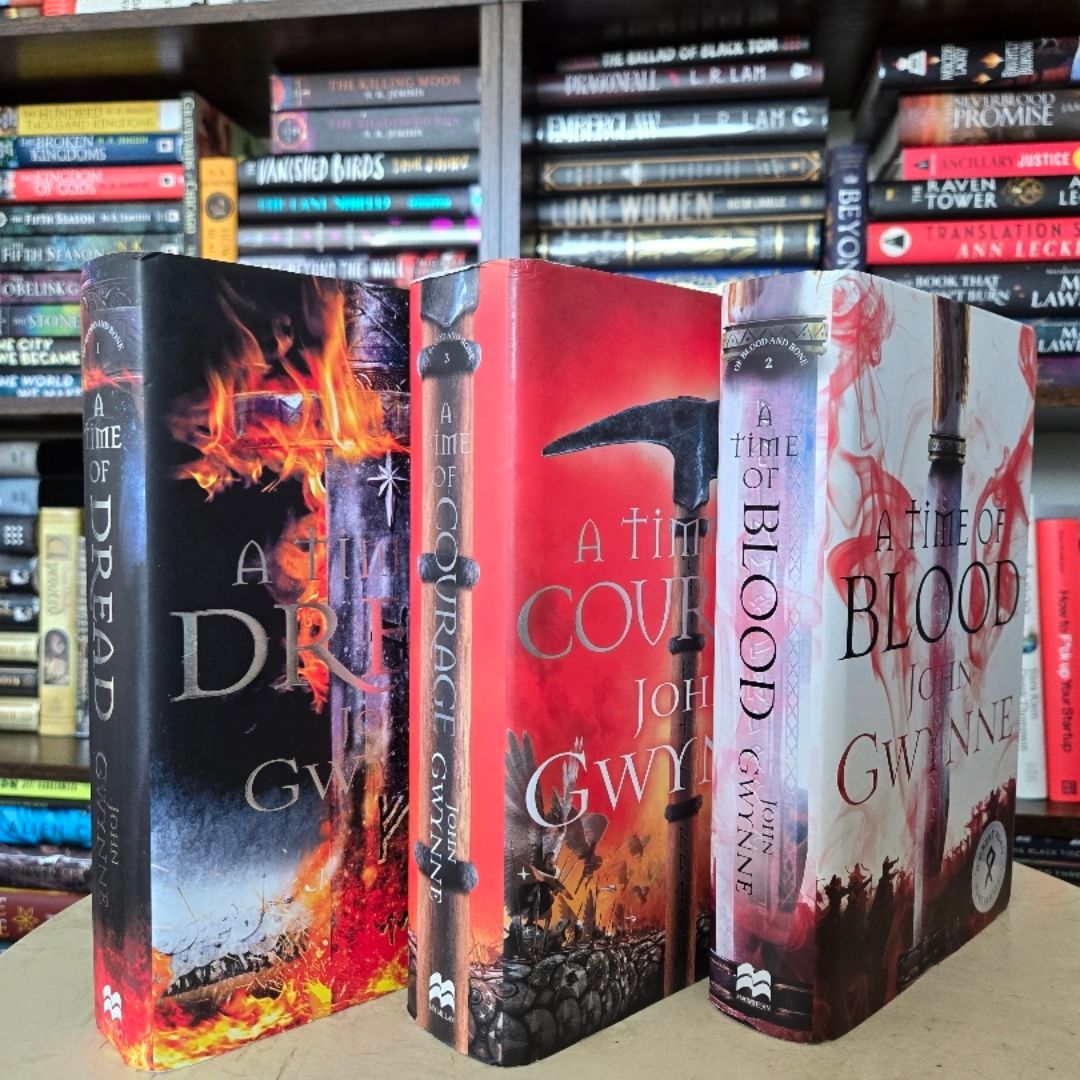 Of Blood and Bone Trilogy *OOP UK covers all 1st/1st*
