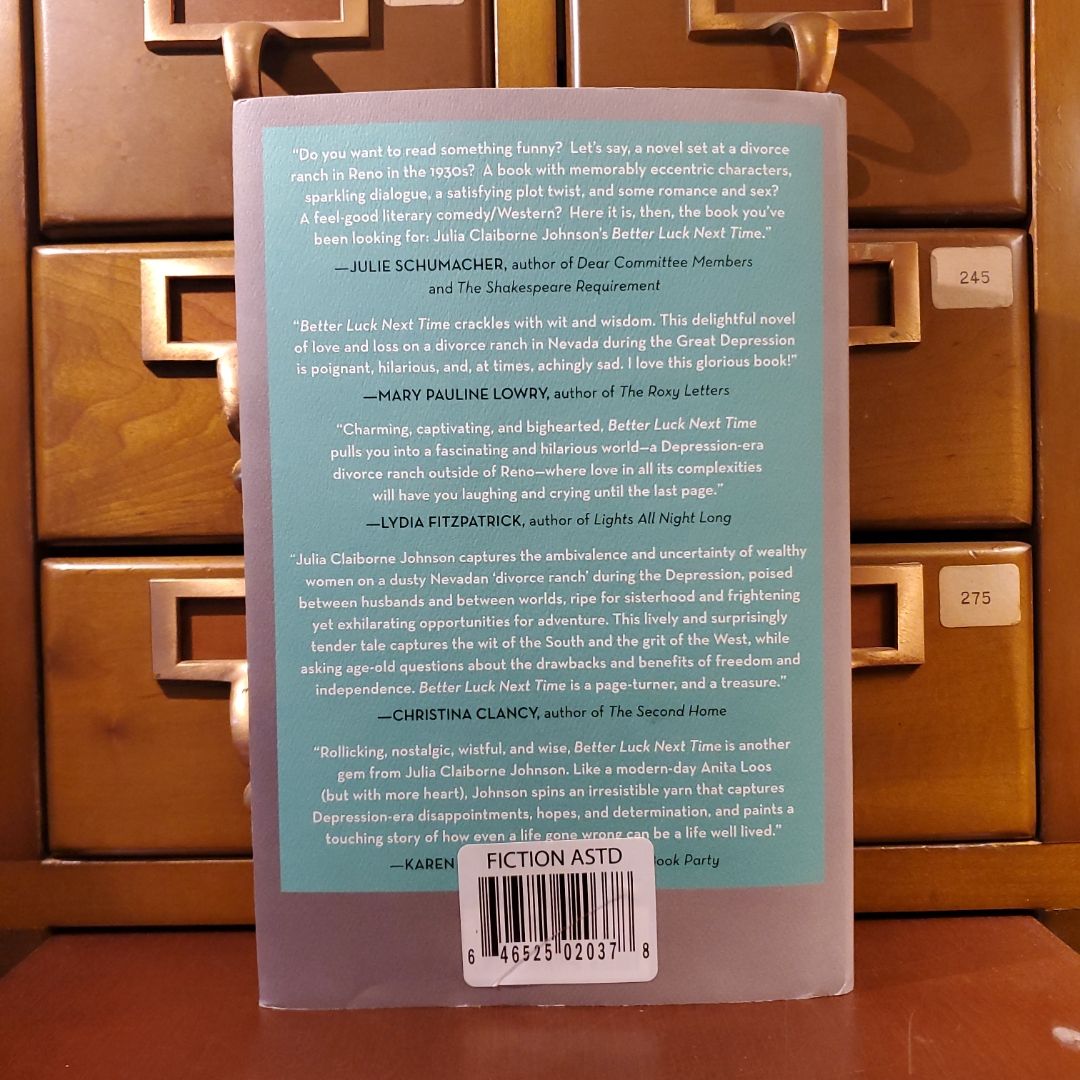 Better Luck Next Time