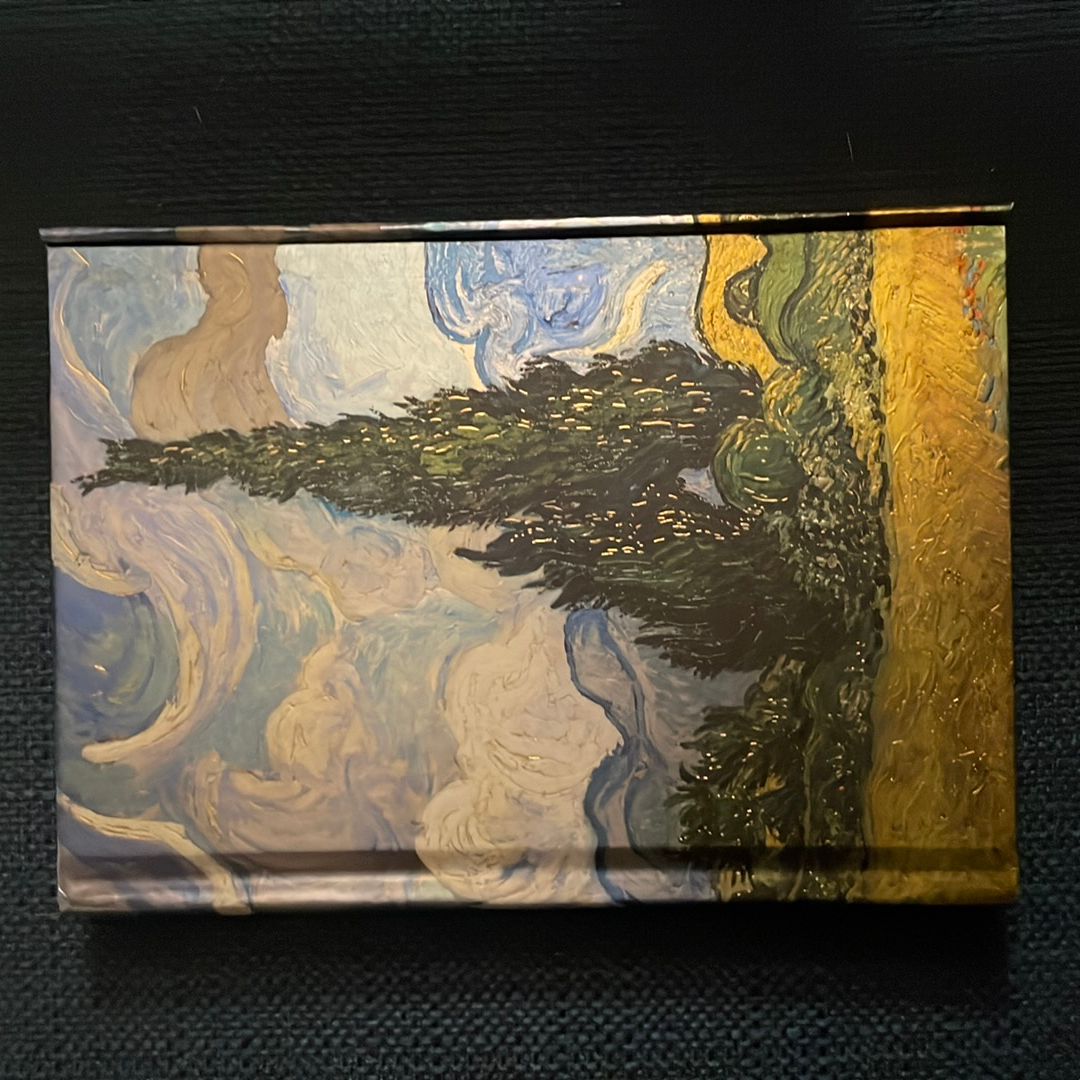Vincent Van Gogh: Wheat Field with Cypresses (Foiled Pocket Journal)