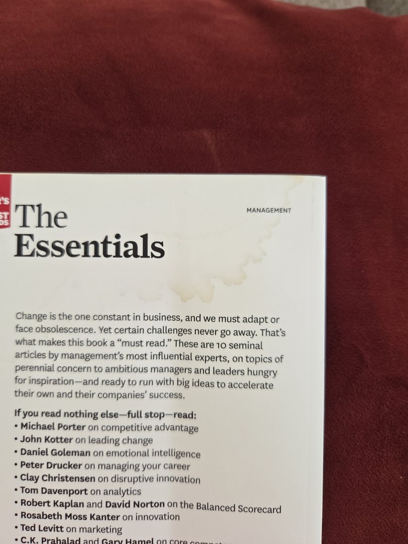 HBR's 10 Must Reads: the Essentials