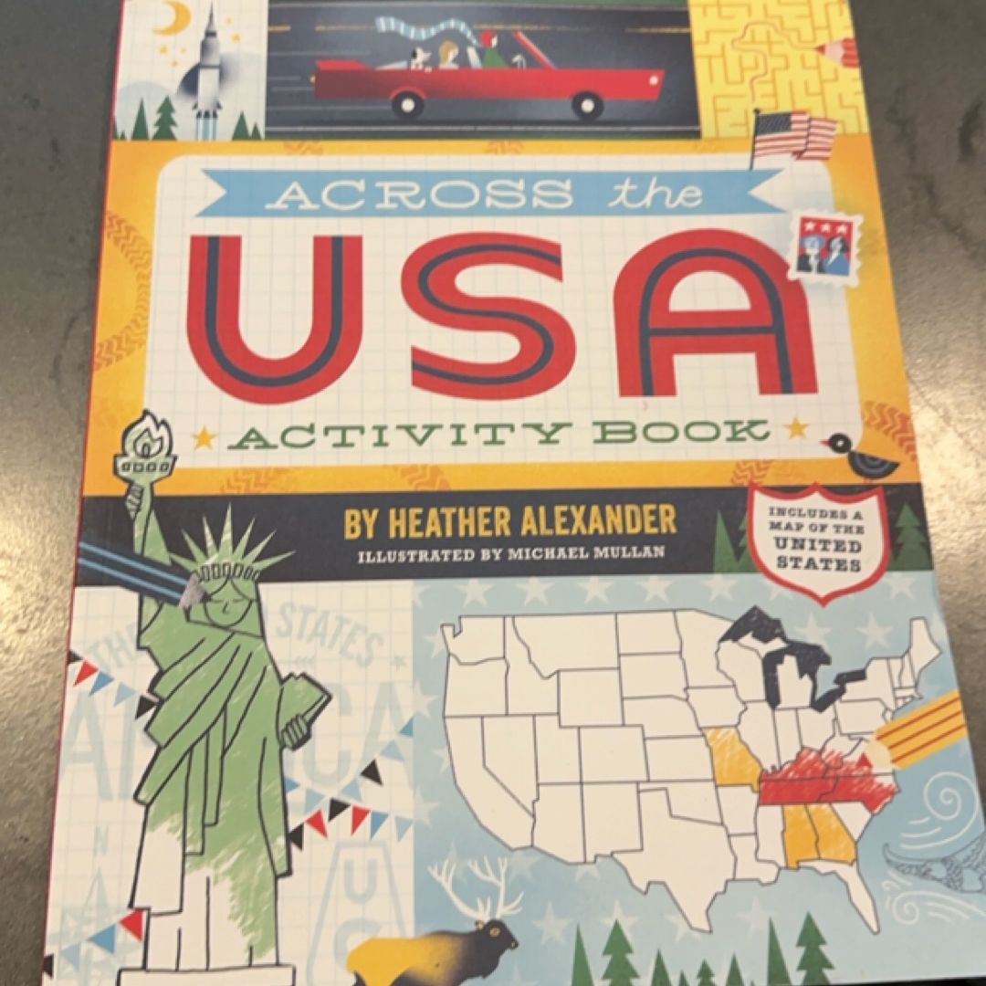 Across the USA Activity Book