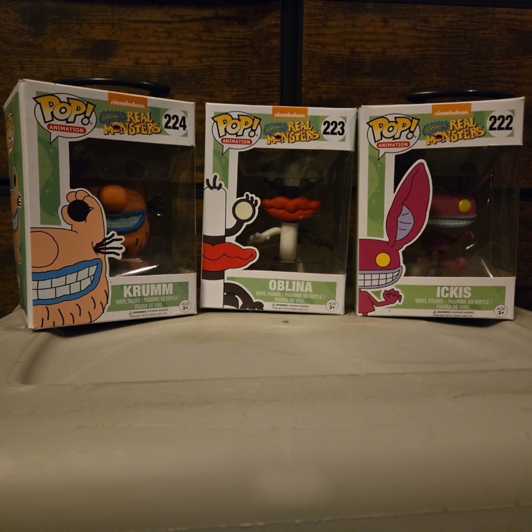 AHH Real Monsters Shelf Decor