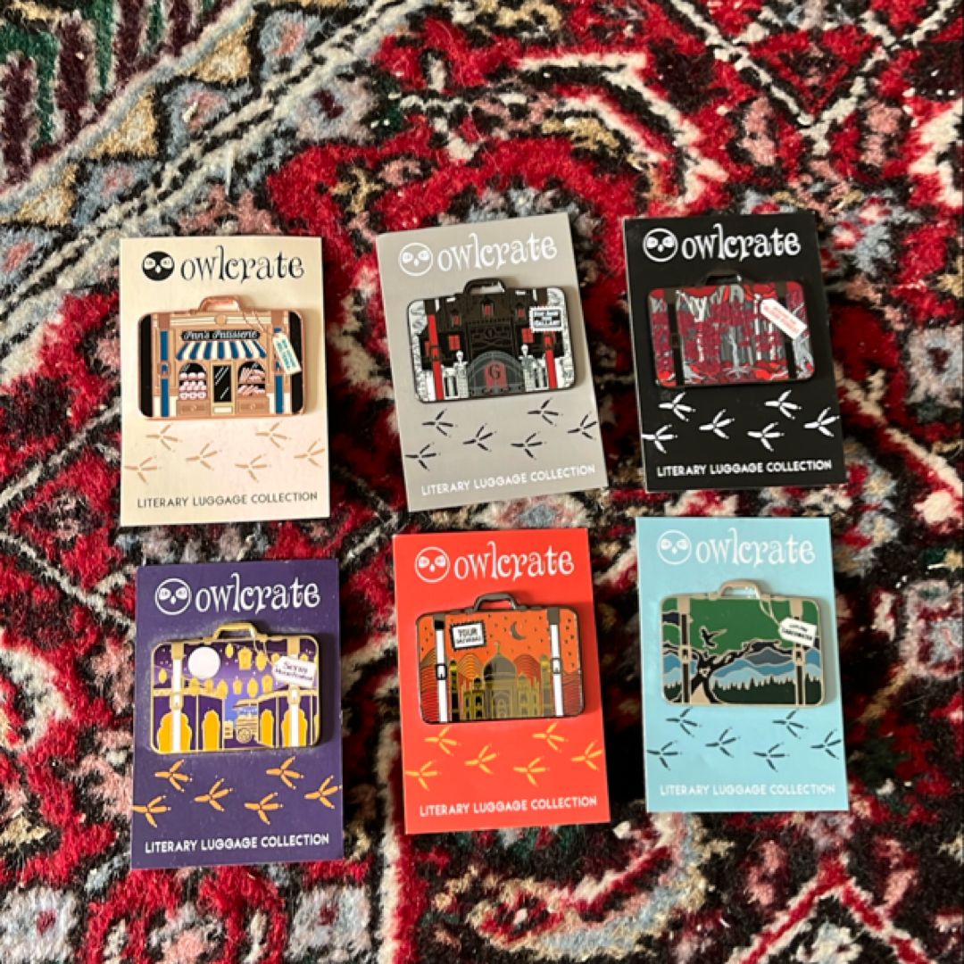 Owlcrate Exclusive Book Pins