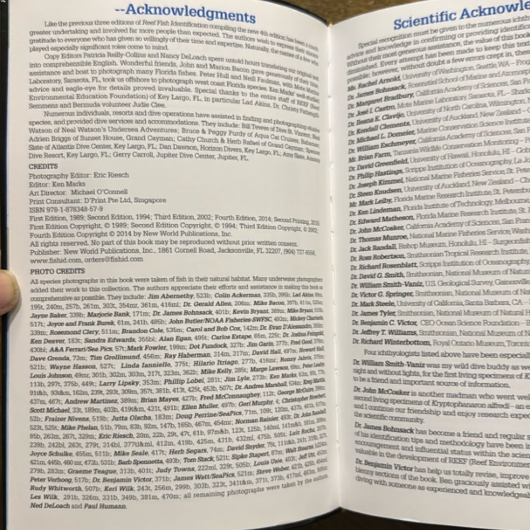 Reef Fish Identification - 4th Edition