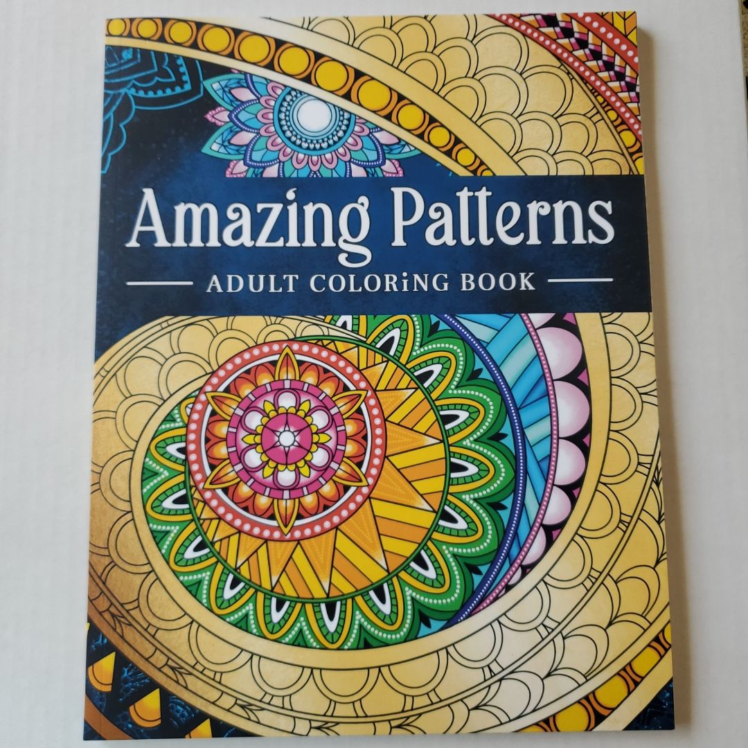 Amazing Patterns by Kim Mansamer, Coloring Book Kim