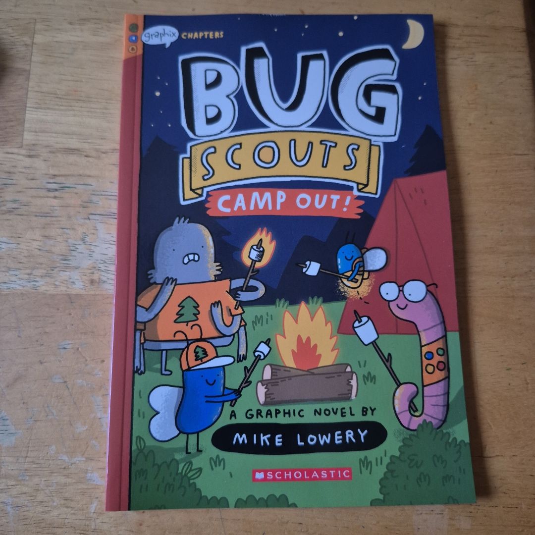 Camp Out!: a Graphix Chapters Book (Bug Scouts #2) by Mike Lowery
