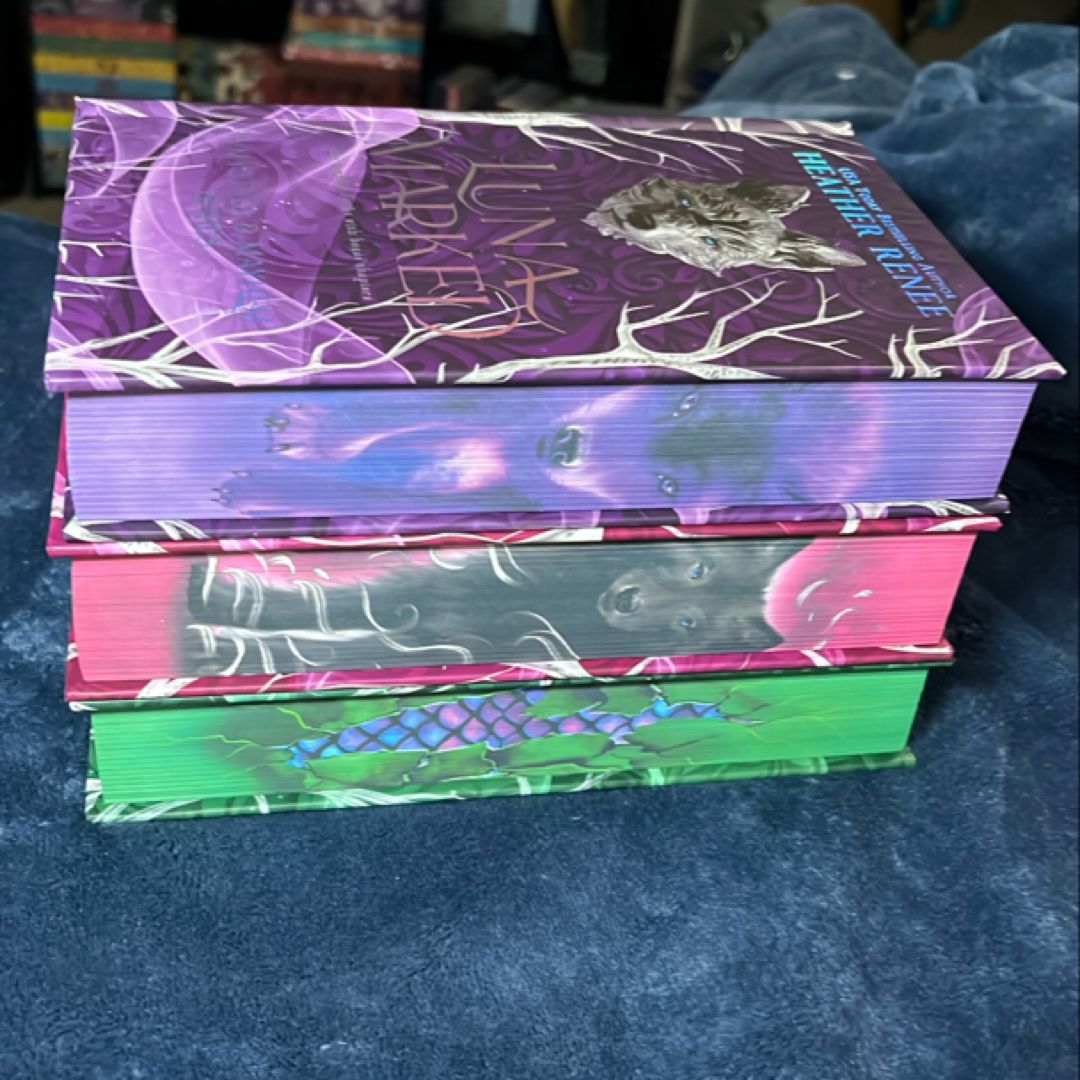 Mystics & Mayhem Complete Set SIGNED Of 3 WITH Bonus Chapters OOP Sprayed Edges