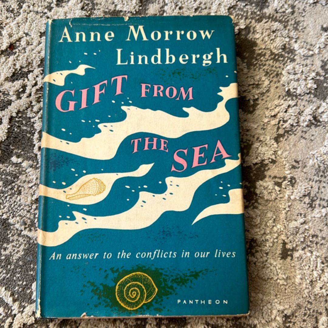 Gift from the Sea by Anne Morrow Lindbergh Vintage 1955 Hardcover w/ Dust Jacket