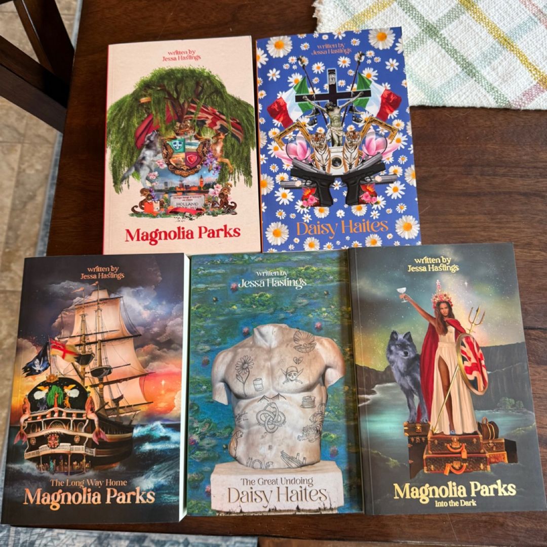 Magnolia Parks Universe Series 5 Books Collection Set (Original Cover Collection) (Magnolia Parks, The Long Way Home, Into the Dark, Daisy Haites & The Great Undoing)