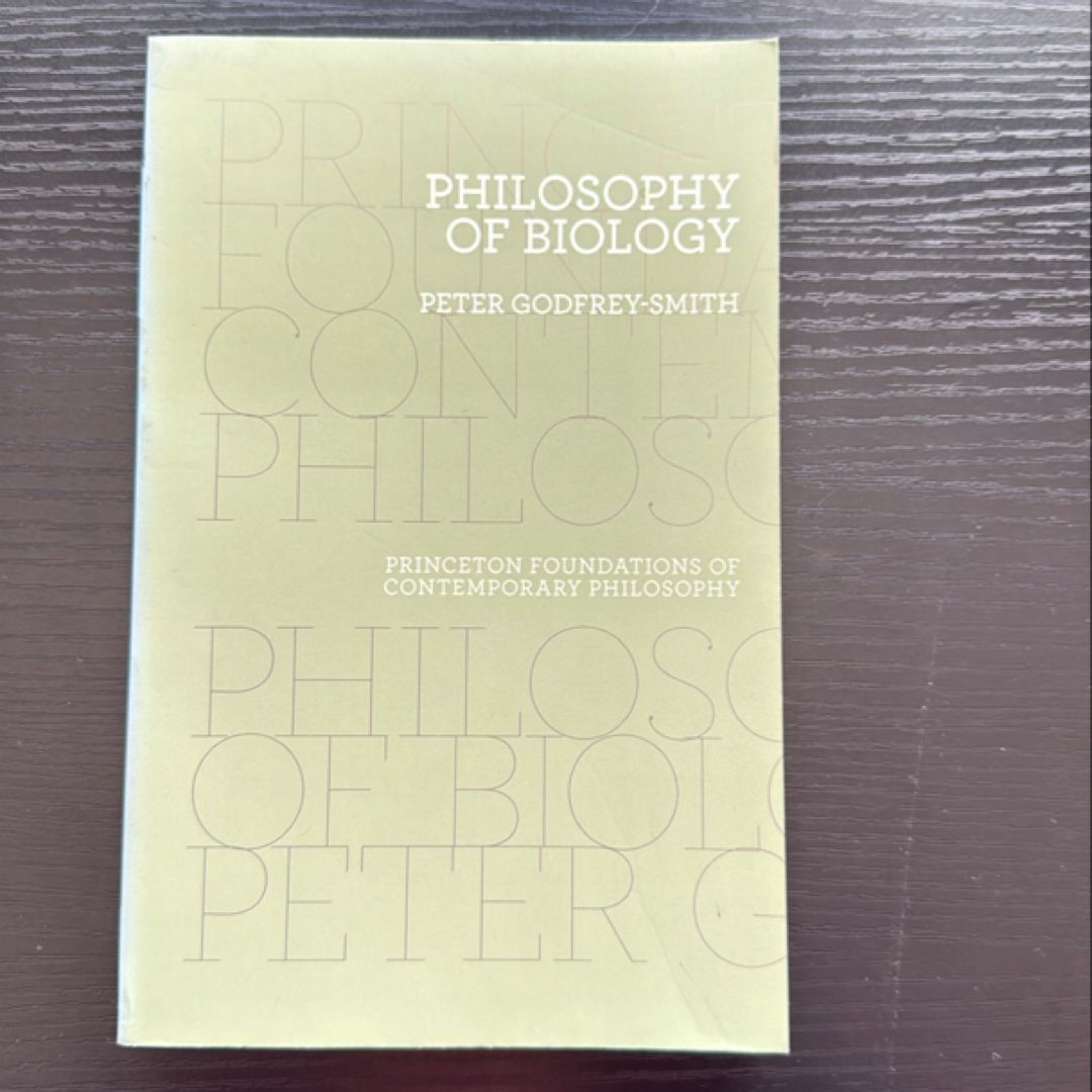 Philosophy of Biology