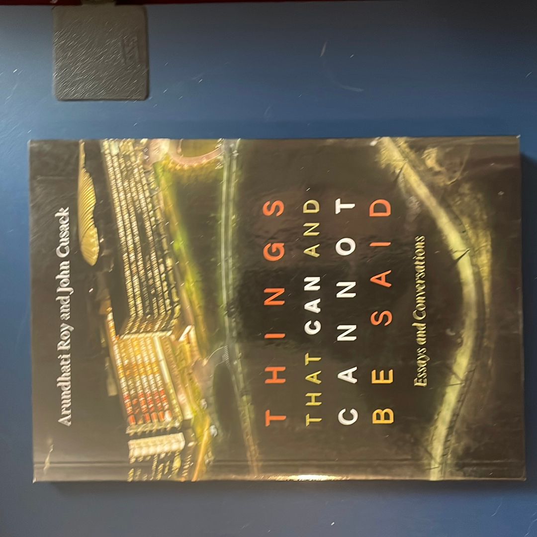 Things That Can and Cannot Be Said