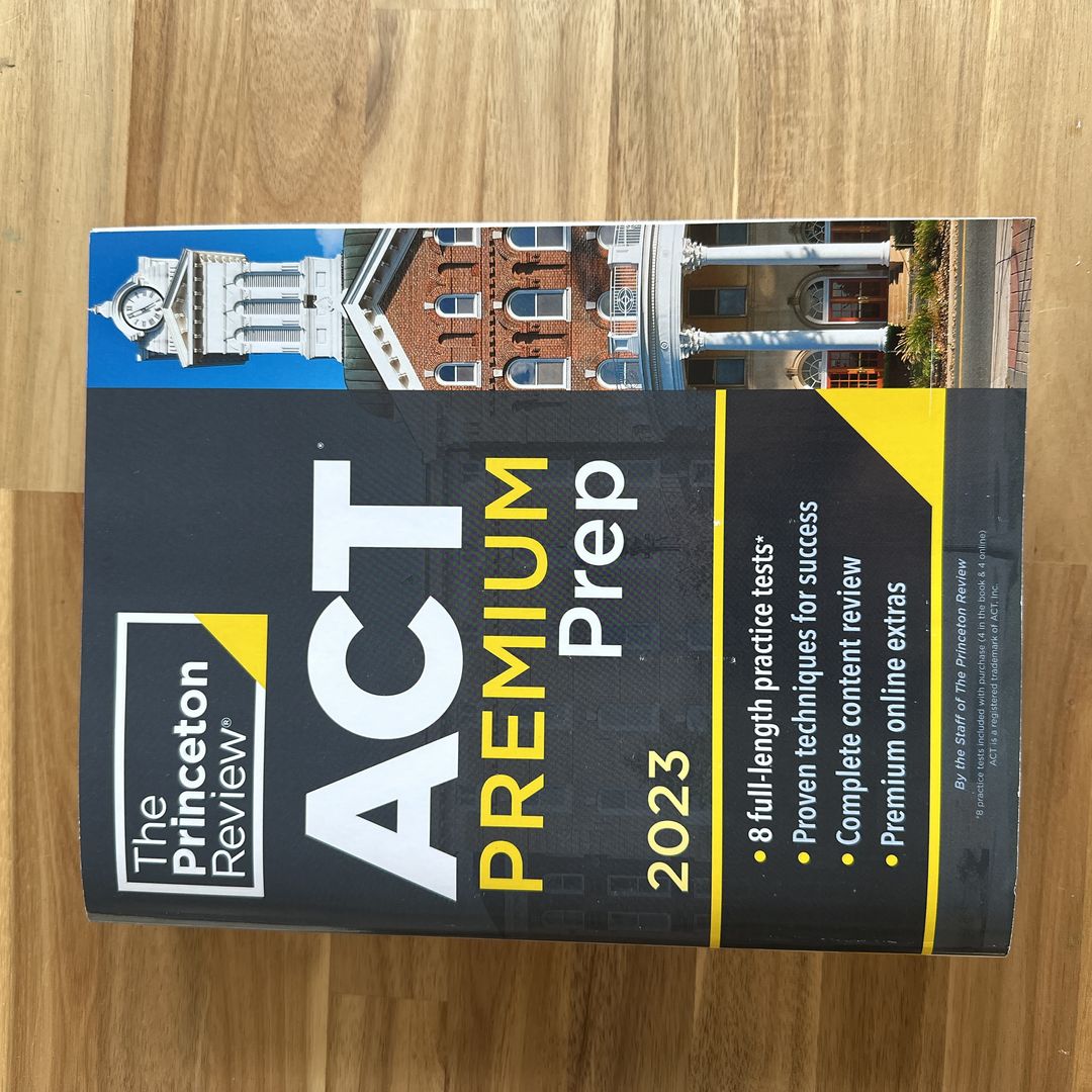 Princeton Review ACT Premium Prep 2023