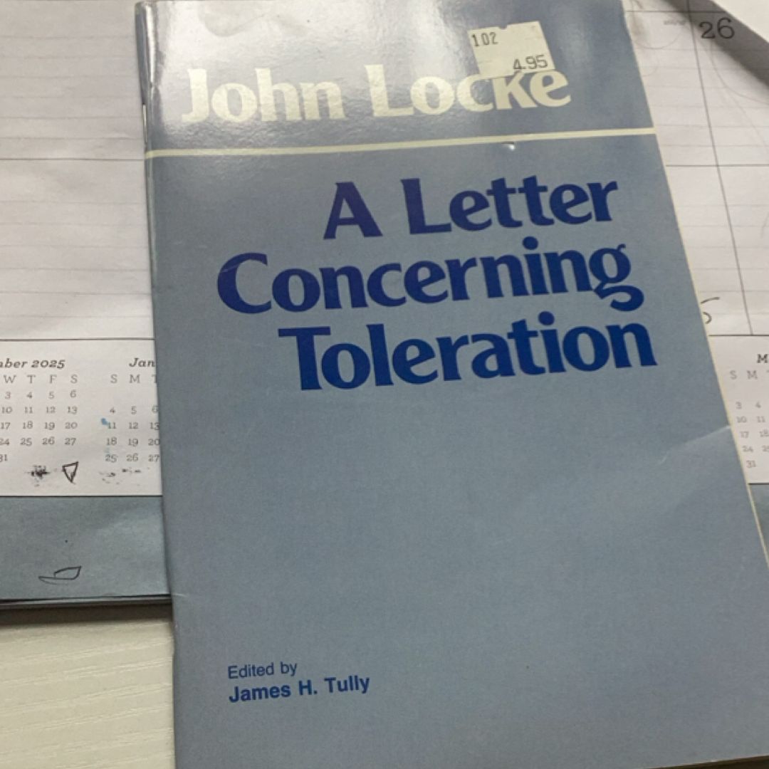 A Letter Concerning Toleration